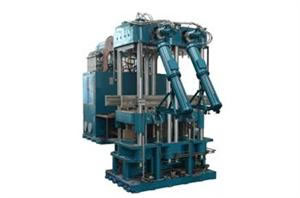 RA goma Vertical máquina de inyección