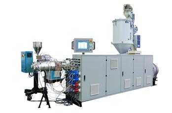 Dual Strand Pipe Extrusion Line